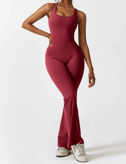 V-Back Jumpsuit