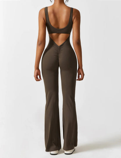 V-Back Jumpsuit