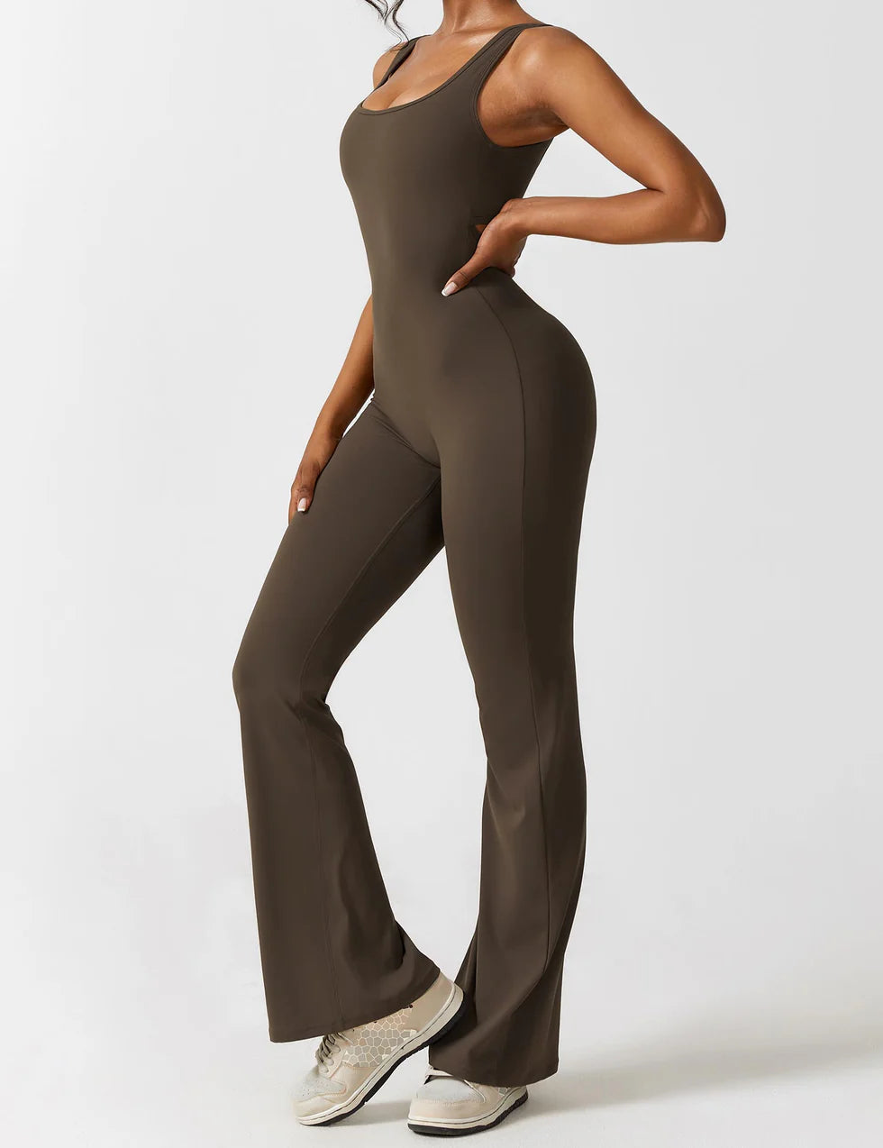 V-Back Jumpsuit