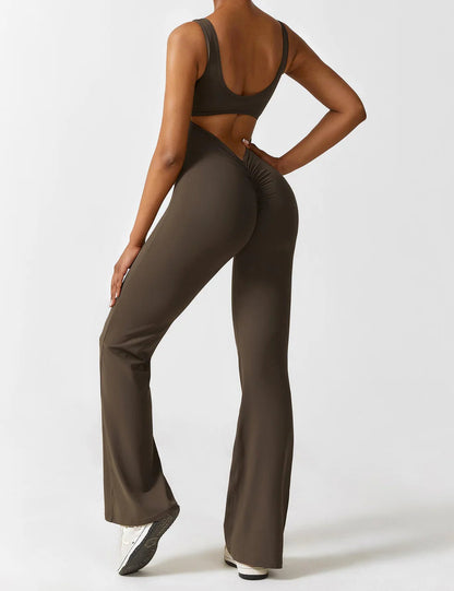 V-Back Jumpsuit