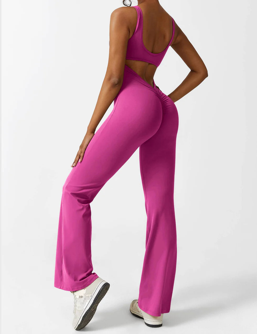 V-Back Jumpsuit