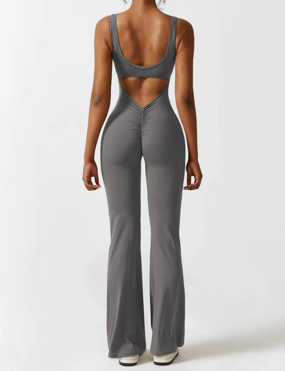 V-Back Jumpsuit