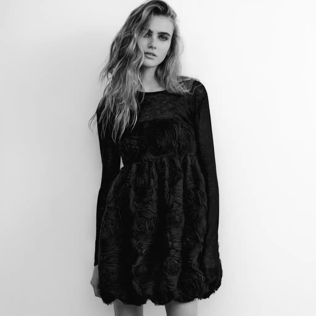 Black Rose Dress